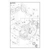 Reťazová píla Husqvarna 450 II - rozkres