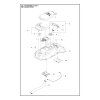 Robotická kosačka Husqvarna AUTOMOWER® 310 Mark II - rozkres