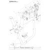 Krovinorez husqvarna 535rxt - rozkres