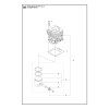 Krovinorez husqvarna 535rxt - rozkres
