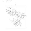 Krovinorez husqvarna 535rxt - rozkres