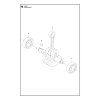 Krovinorez Husqvarna 543RS - rozkres