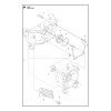 Krovinorez Husqvarna 543RS - rozkres
