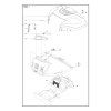 Rider Husqvarna R 214T AWD - rozkres