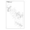 Plotostrih Husqvarna 226HD60S - rozkres