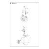 Plotostrih Husqvarna 226HD75S - rozkres