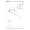 Krovinorez Husqvarna 545RXT AutoTune™ - rozkres