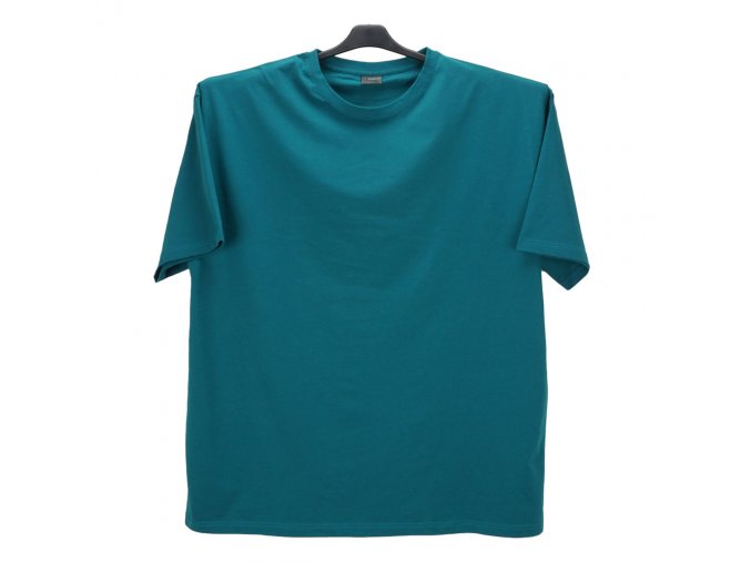 Pánské nadměrné tričko střední zelená KU