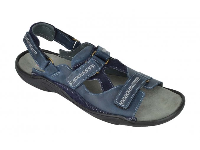Pánské sandály vzor 71 Navy Blue Hujo