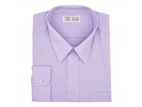 Pánská nadměrná košile světle fialová D2