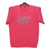 Pánské nadměrné tričko růžové s potiskem KPU