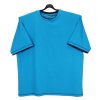 Pánské tričko tyrkys modrý lem KU