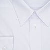 Pánská nadměrná košile bílá hladká D2