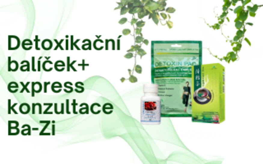Detoxikační balíček+ express konzultace Ba-Zi