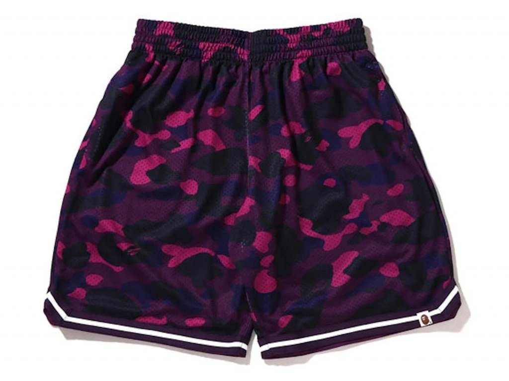 BAPE Color Camo Wide Fit Basketball Shorts