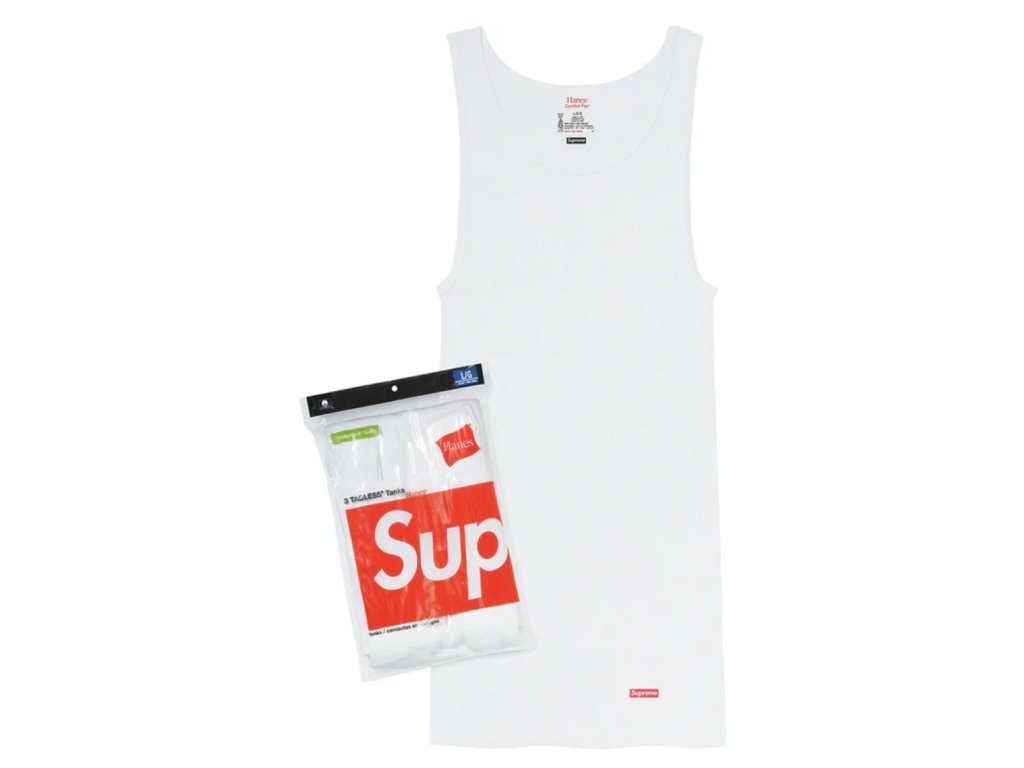 Supreme Hanes Tagless Tank Tops (3 Pack)