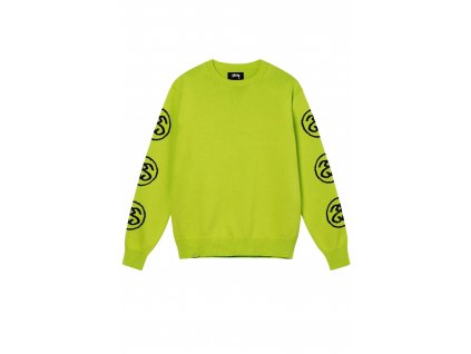 stussy ss link sweater lime X21 Rotterdam 1 1600x2400