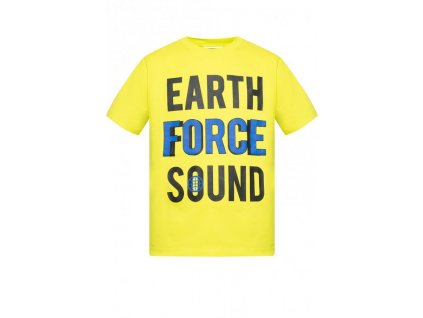 MCQ BY ALEXANDER MCQUEEN MCQ ALEXANDER MCQUEEN EARTH T SHIRT YELLOW