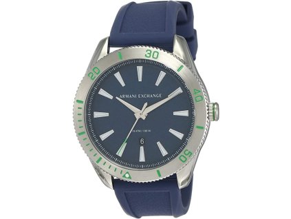 Armani Exchange Men's Three Hand Date Stainless Steel Watch