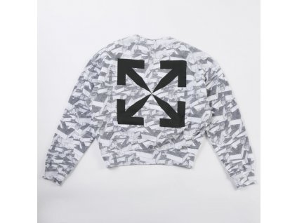 Off White all over arrow print sweatshirt 2