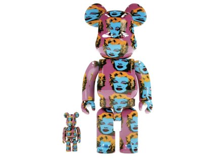 Bearbrick Andy Warhol Marilyn Monroe #2 100% & 400% Set