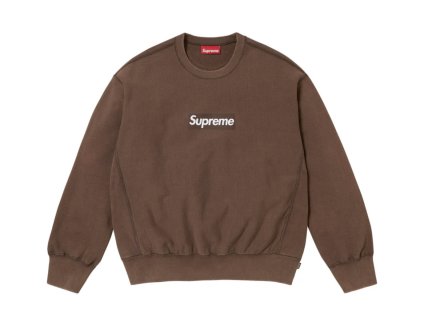 Supreme Washed Box Logo Crewneck