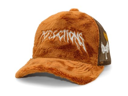 Fuzzy Trucker Coral Brown