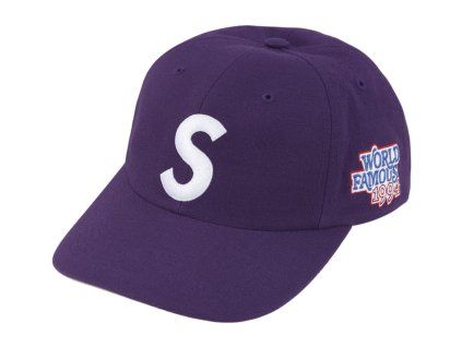 Supreme World Famous S Logo 6-Panel Hat