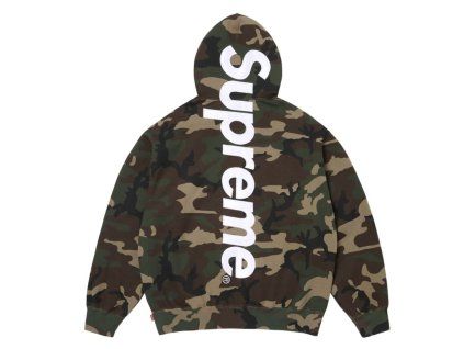 Supreme Satin Applique Hooded Sweatshirt (SS26)