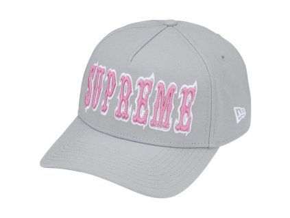 Supreme Gothic Outline Adjustable New Era 59Fifty Fitted Cap