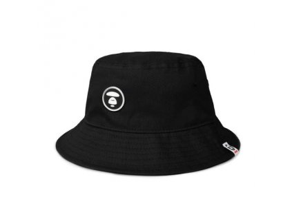 AAPE TWILL BUCKET HAT BLACK