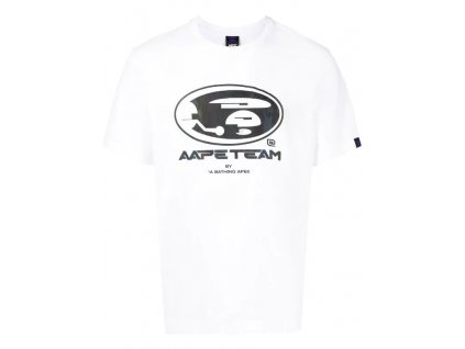 AAPE BY A BATHING APE graphic print short sleeve T shirt