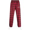 Palm Angels Check Print Track Pants