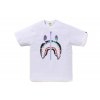 A BATHING APE GLOW IN THE DARK SHARK FACE TEE 2