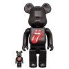 Bearbrick x The Rolling Stones Lips & Tongue 100% & 400% Set