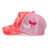 Fuzzy Trucker Coral Pink