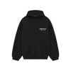 Fear of God Essentials Fleece Hoodie (FW24) Black