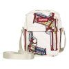 Supreme Guns Embroidered Leather Shoulder Bag