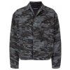 Balenciaga camouflage-print denim jacket