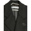 OFF WHITE Zweireihiger Mantel in Schwarz 4
