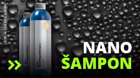 Autošampon s Nano konzervací Koch i pro matné