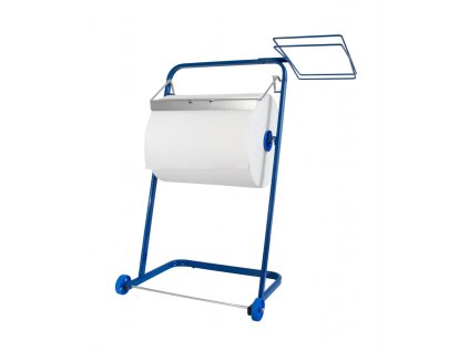 Stojan na podlahu na papírové role Temca s držákem na igelitový pytel