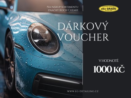 Dárkový Voucher v hodnotě 1000,- Kč