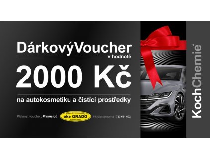 darkovy voucher 2000