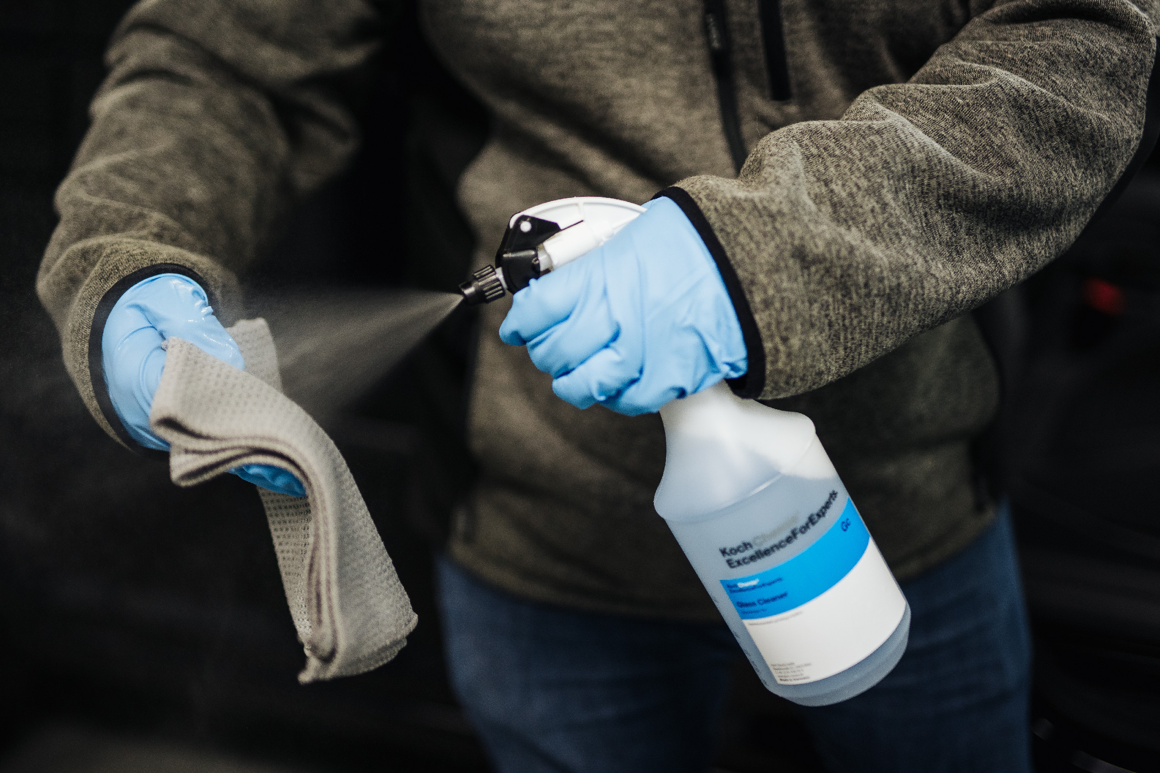Čistič oken a skel Koch Gc Glass Cleaner 1 l