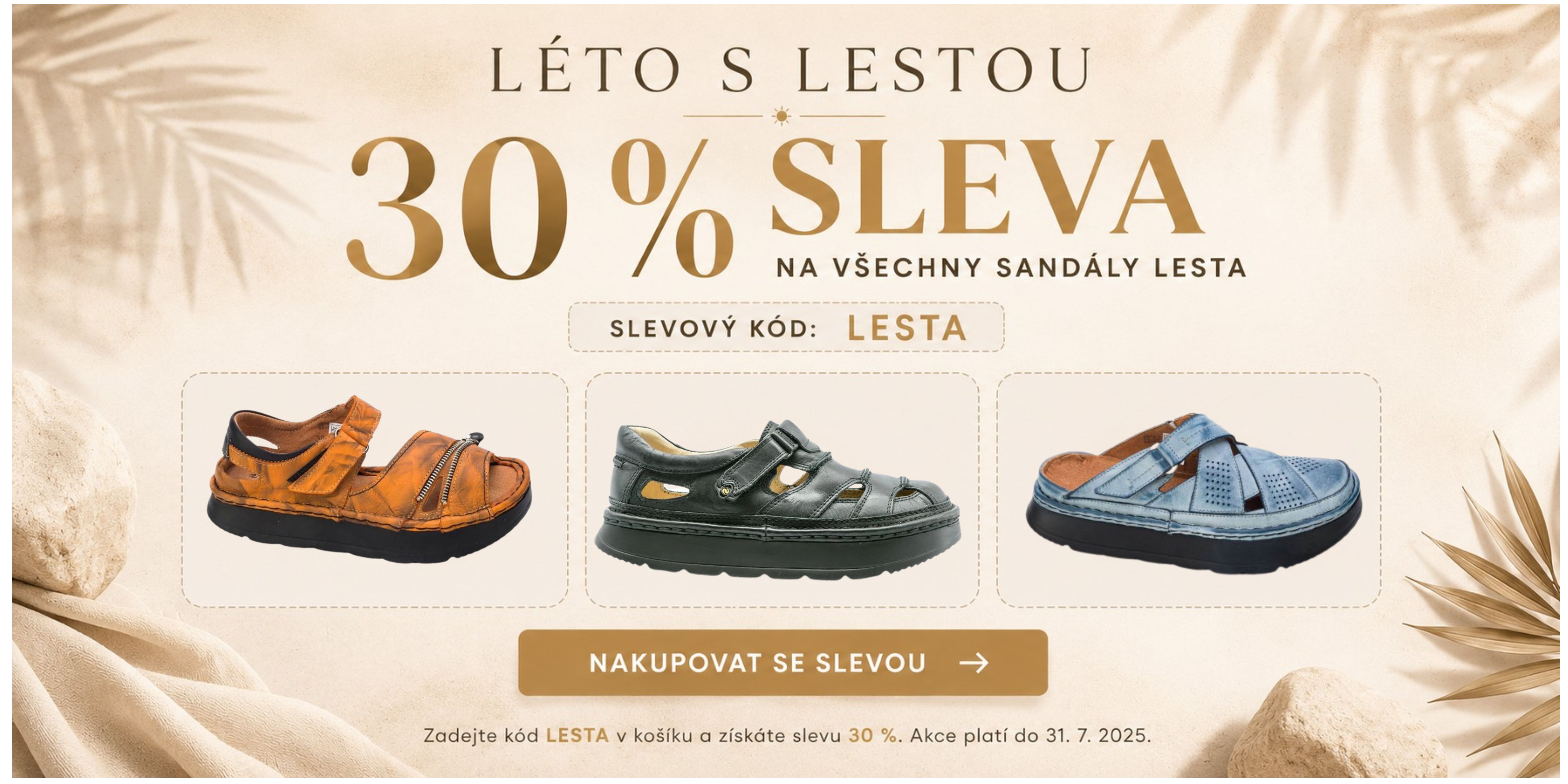 sandály LESTA