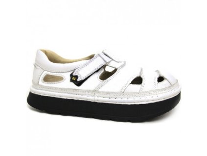 Sandály unisex 3860-0093 bílá