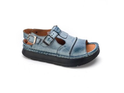 Dámské sandály 2577-5-15 jeans