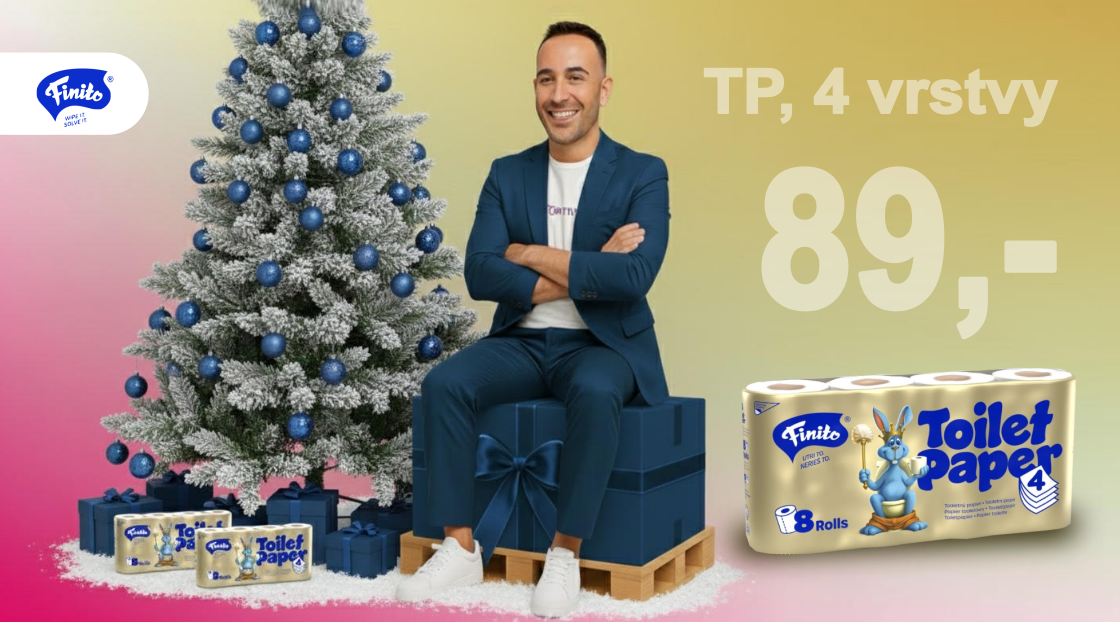 Finito 4 vrstvy toaletní papír
