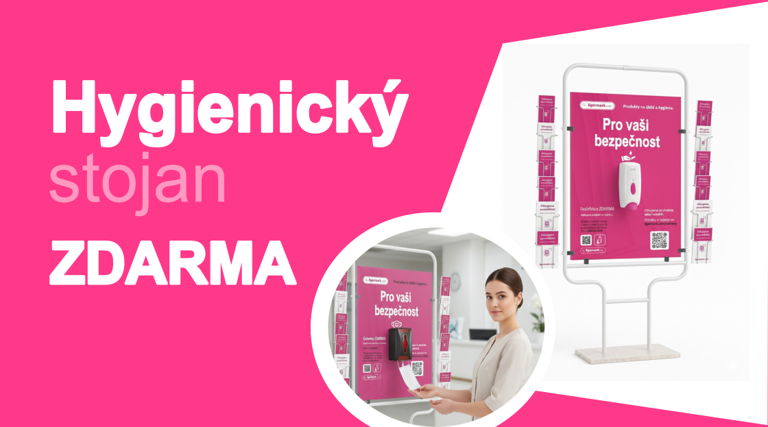 Hygienický stojan ZDARMA